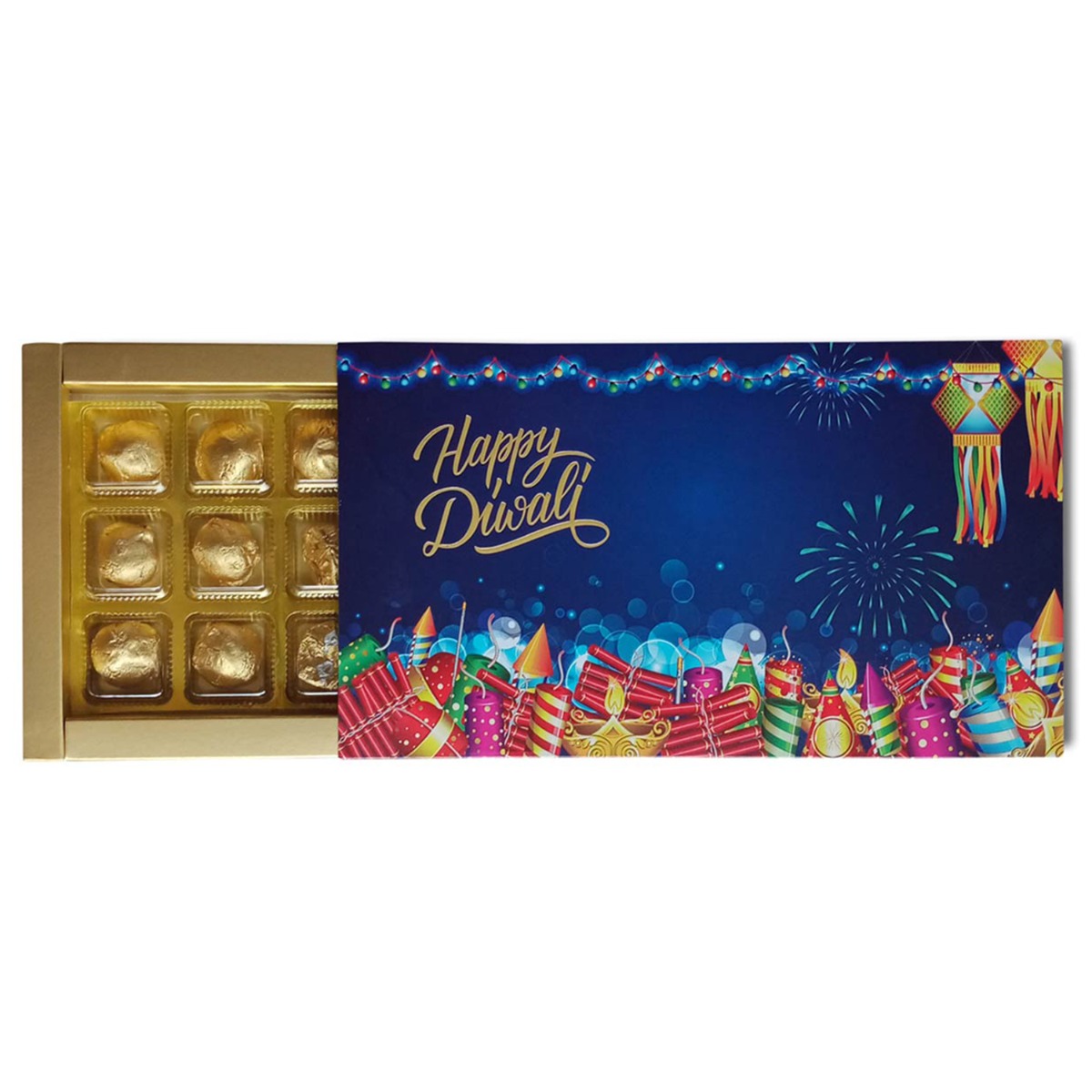 Eat Any time Healthy Diwali Gift Hamper Chocolate Hamper Box with Whey Protein Balls, Pack of 8 - 10gm Each