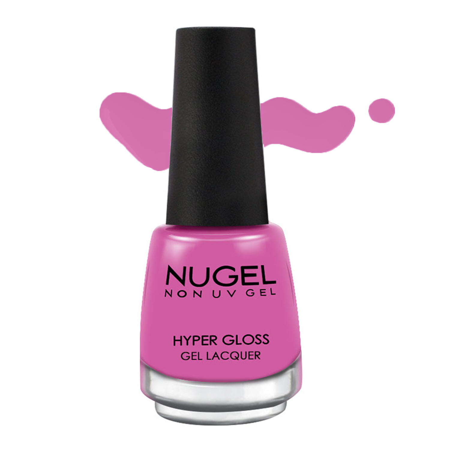 NUGEL Non UV Gel Nail Enamel, 13ml-13 - Pink Taffy