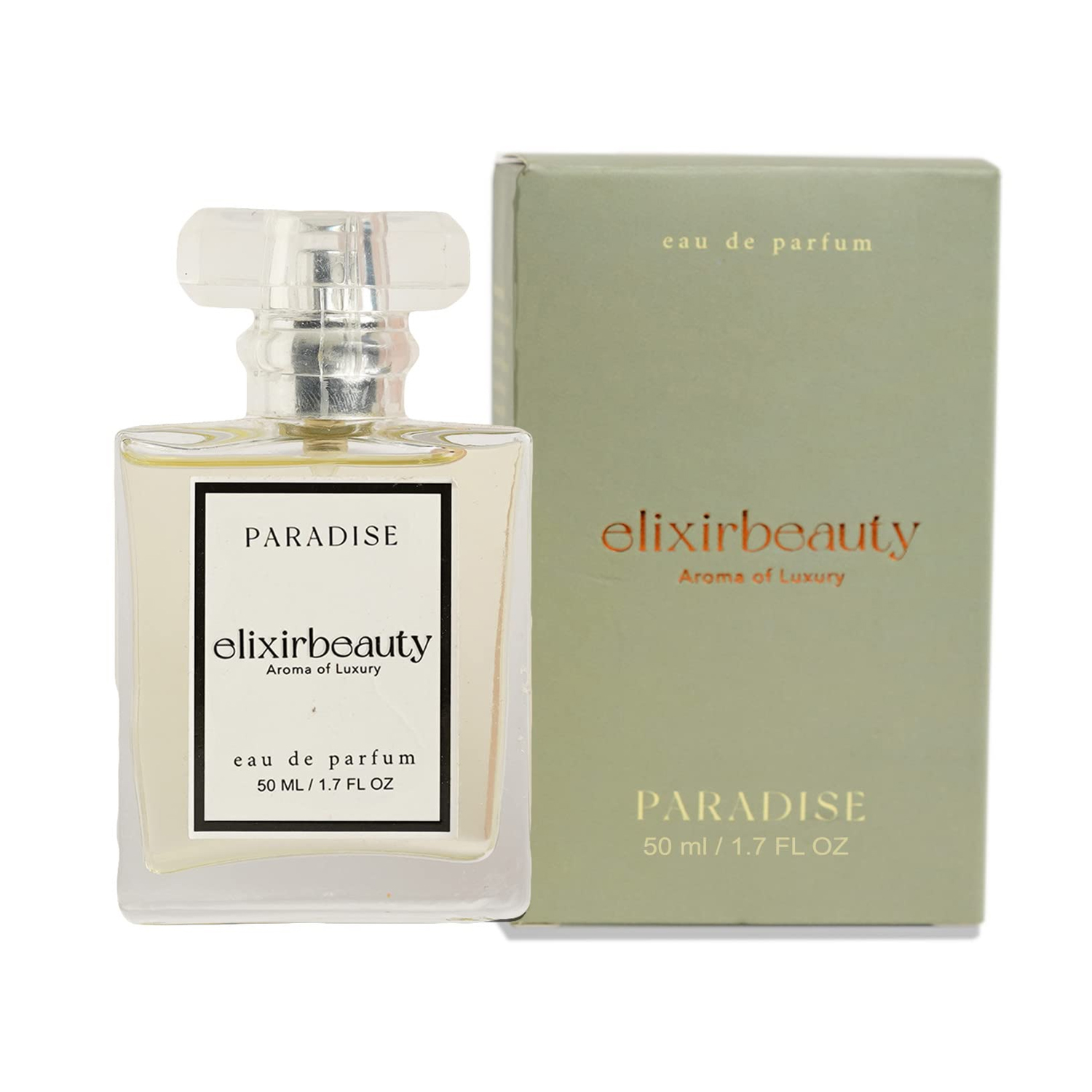 Elixir Beauty Paradise Organic Women's Luxury Scent Eau De Parfum-50ml