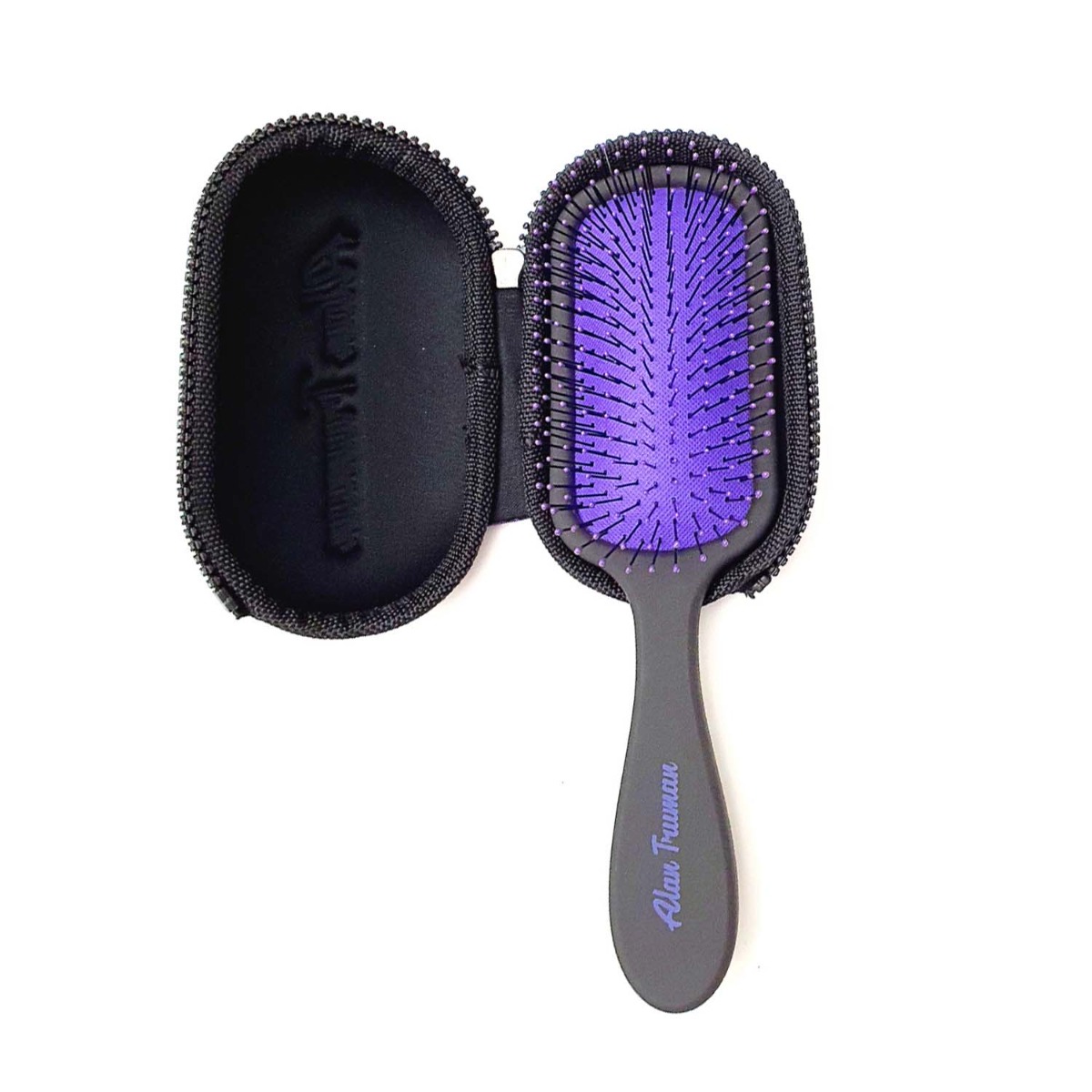 Alan Truman Knot No More Detangling & Hair Care Brush - Playful Purple