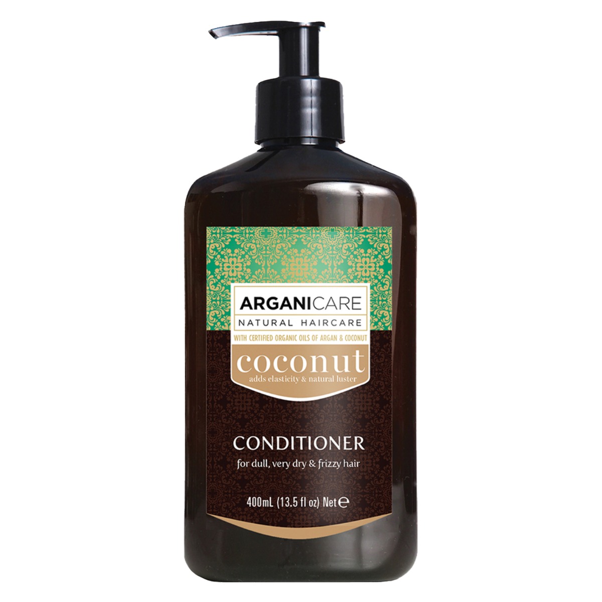 Arganicare Hydrating Organic Argan And Coconut Oil Conditioner, 400ml