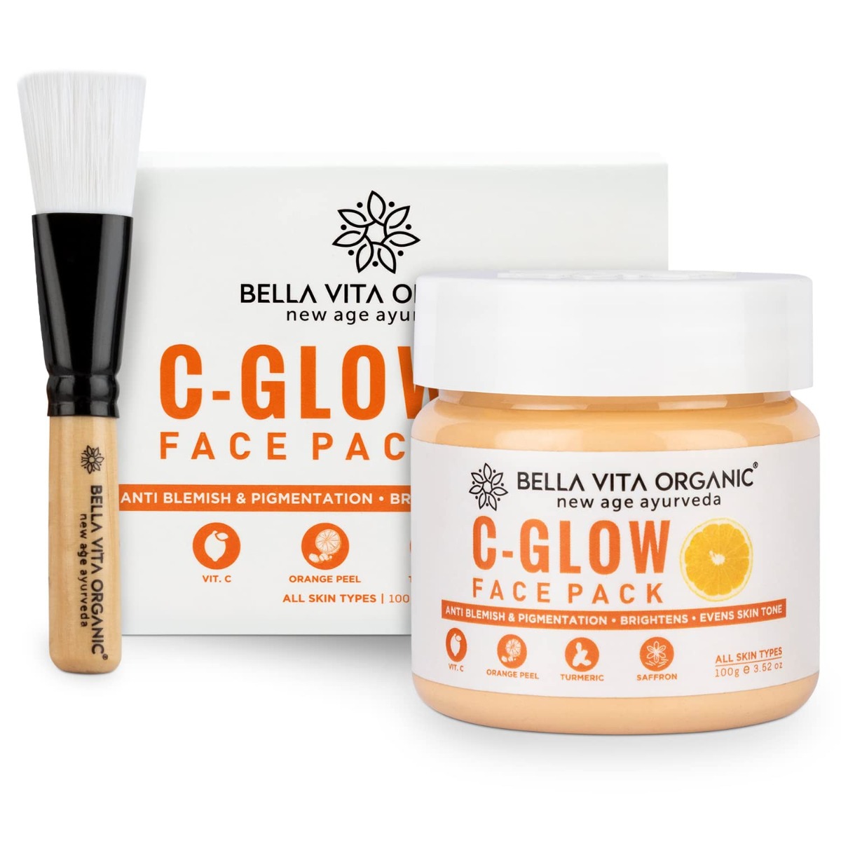 Bella Vita Organic C - Glow Face Pack, 100gm