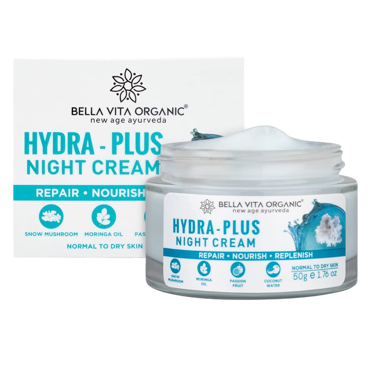 Bella Vita Organic Hydra-Plus Night Cream, 50gm