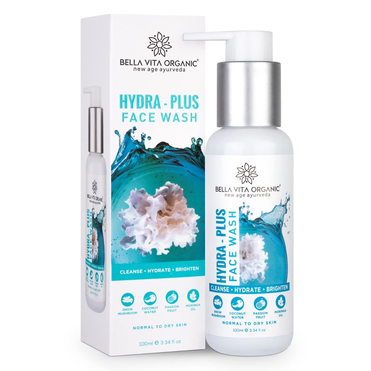 Bella Vita Organic Hydra-Plus Face Wash, 100ml