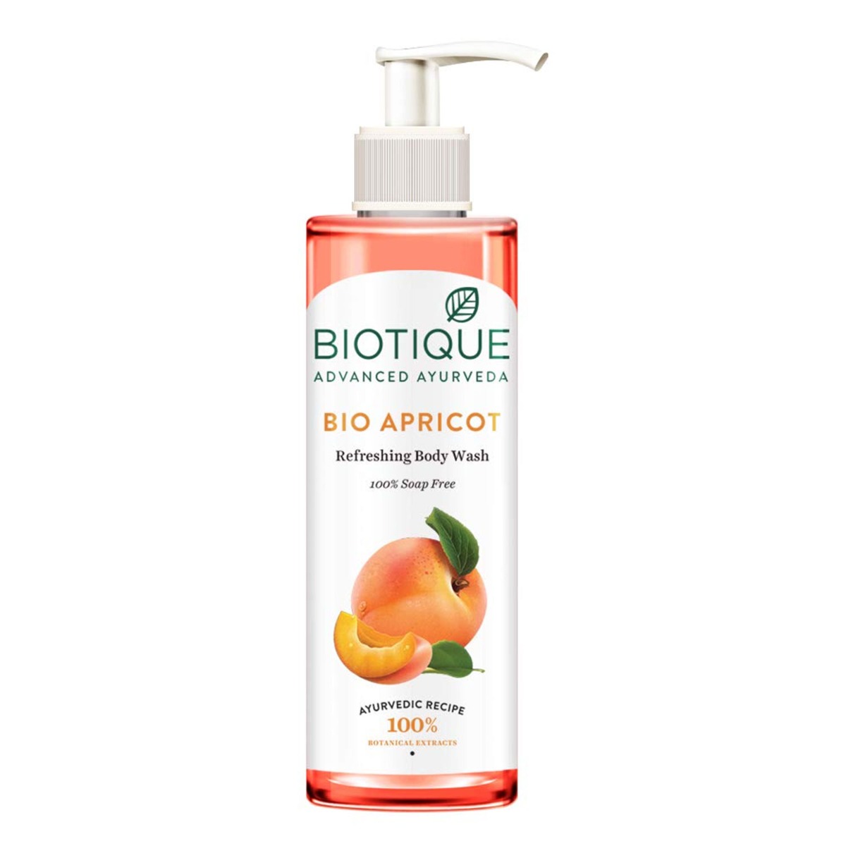 Biotique Bio Apricot Refreshing Body Wash, 200ml