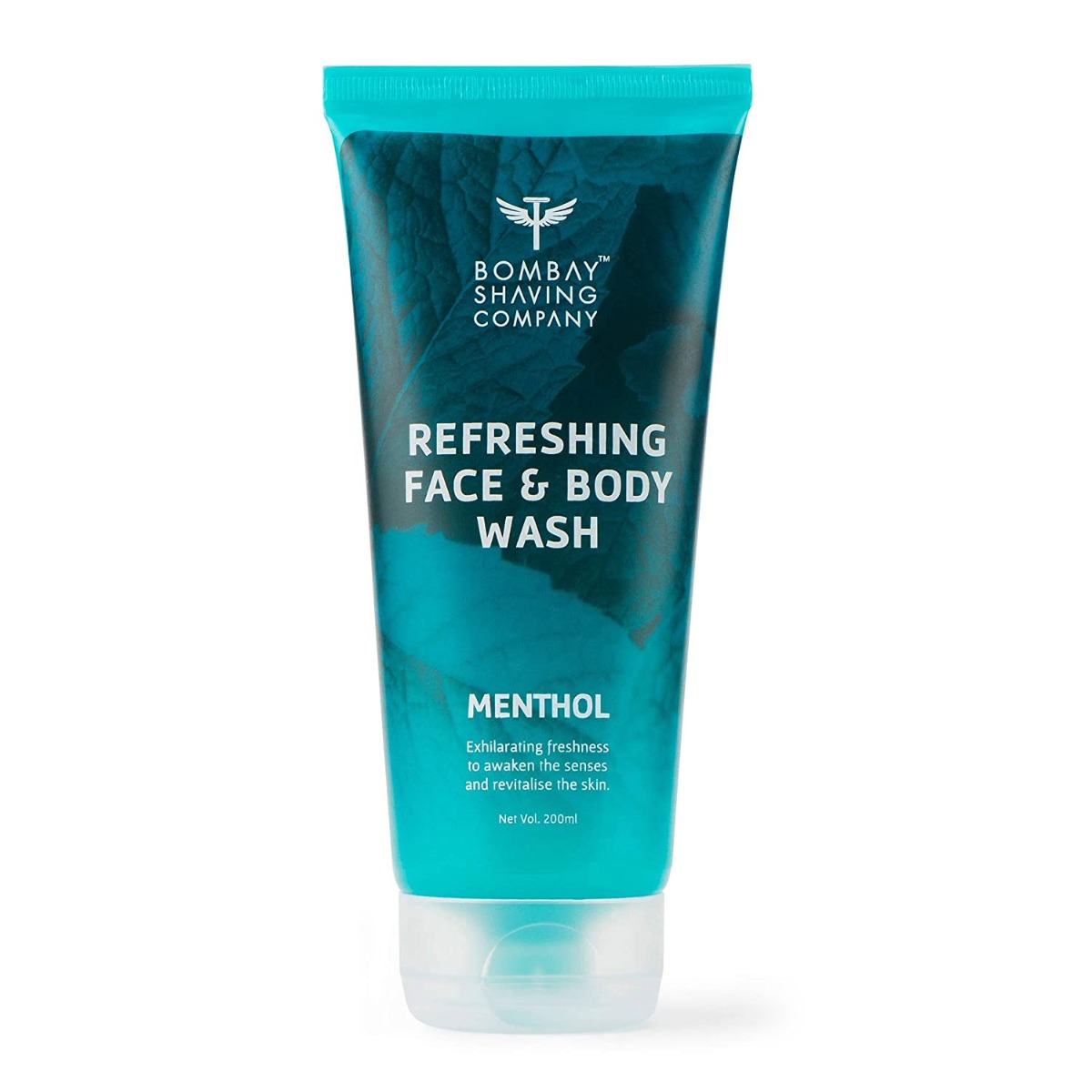 Bombay Shaving Company Menthol Refreshing Face & Body Wash, 200ml