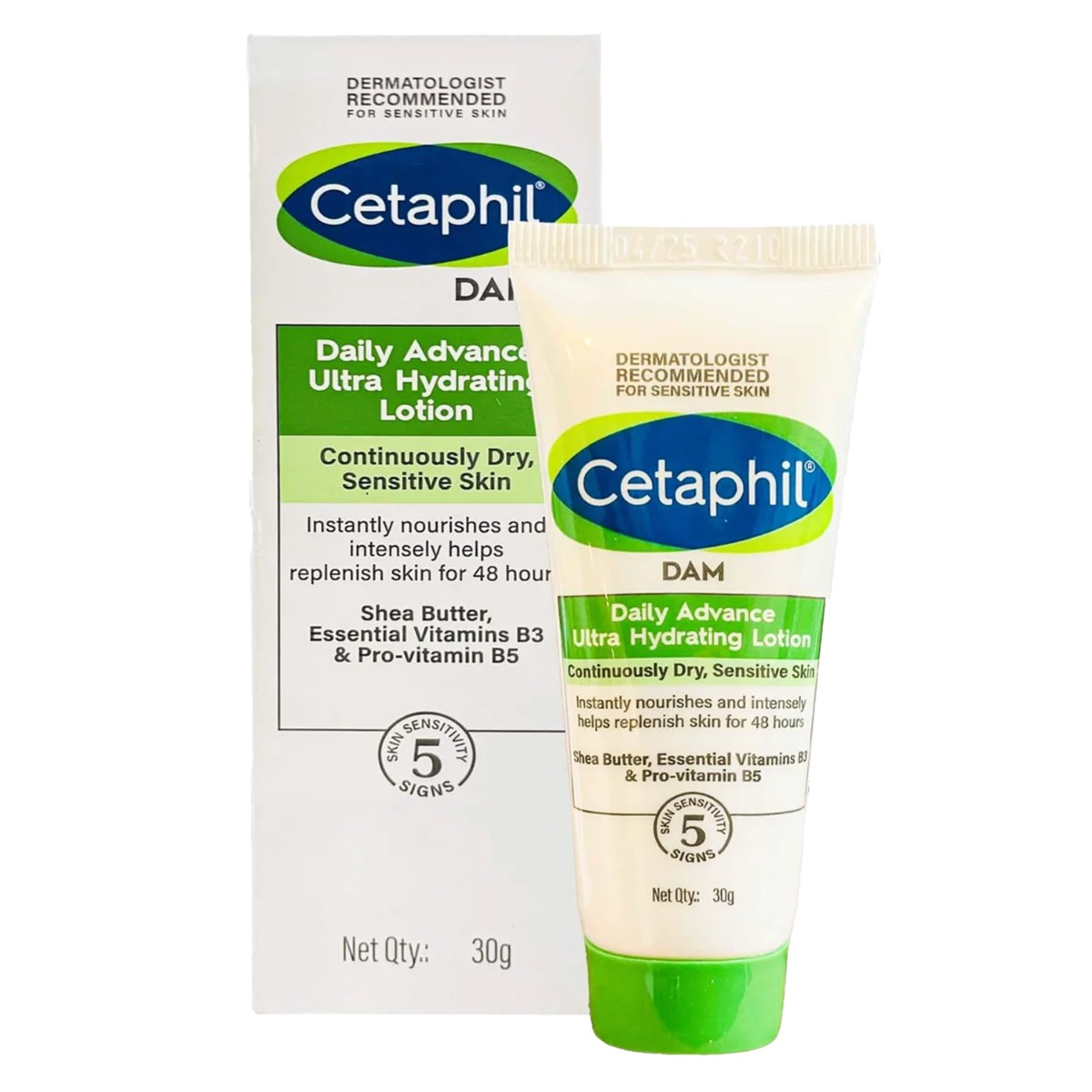 Cetaphil DAM Daily Advance Ultra Hydrating Lotion For Continuously Dry And Sensitive Skin, 30gm