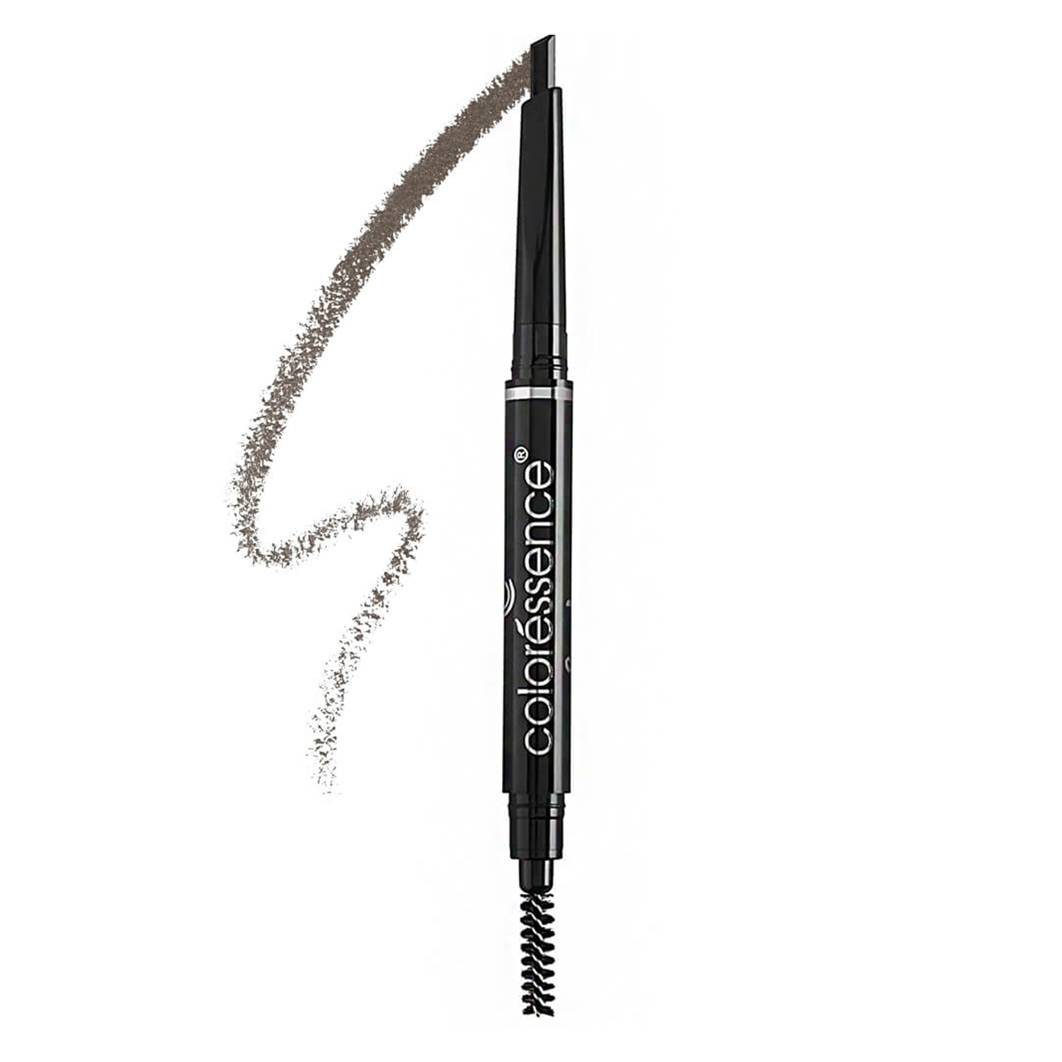 Coloressence Expert Eye Brow Pencil 2 In 1 Dual Function Eye Brow Filling Pencil, 0.25gm-Brown