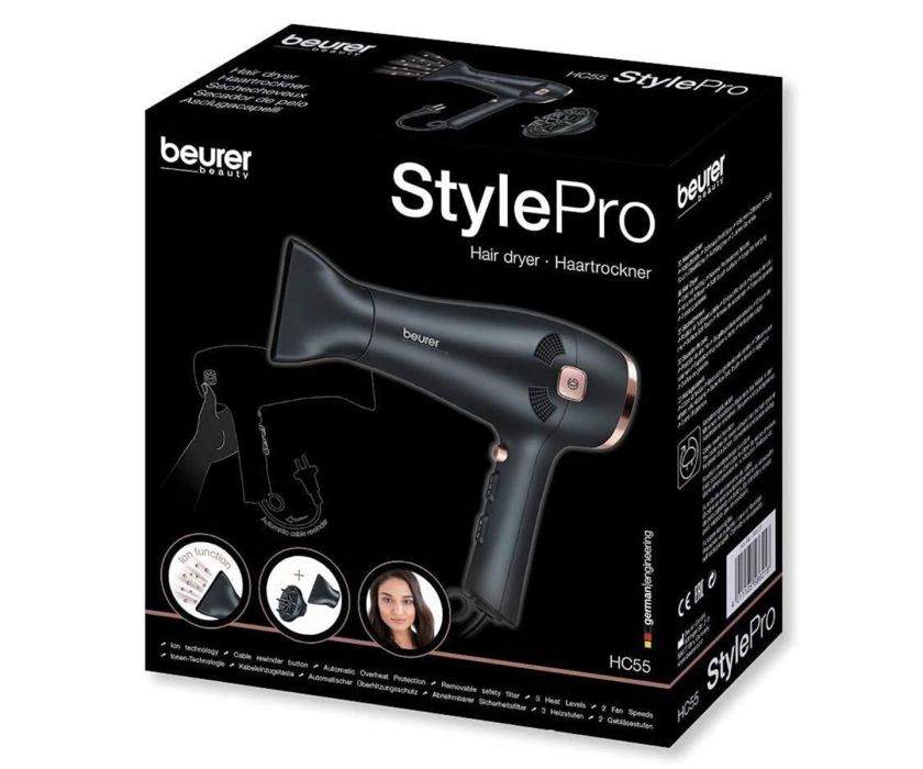 Buy Beurer HC 55 Hair Dryer 2200 Watts - Multi Color Online | Cossouq