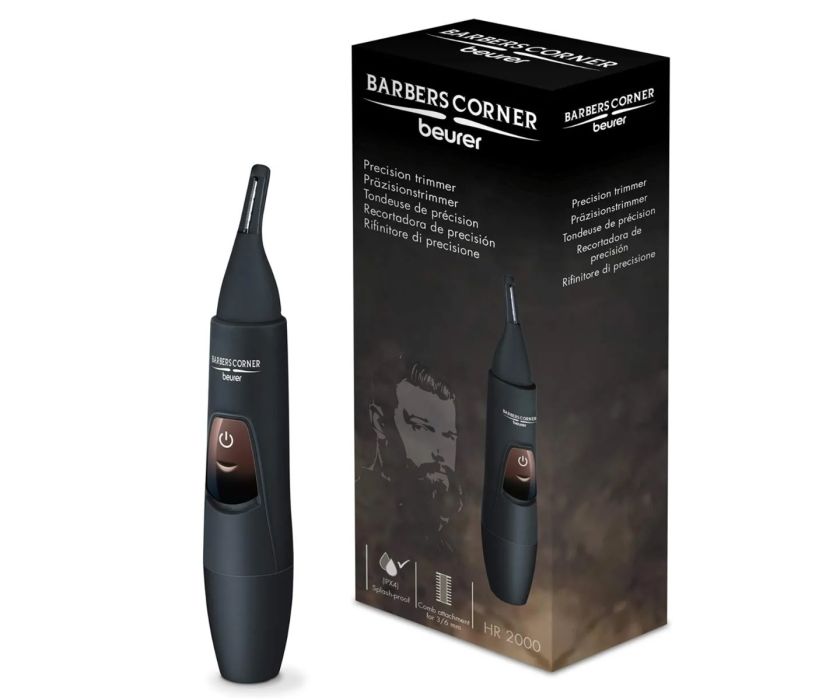 Buy Beurer HR | 2000 Online & Comb Extra Mm Attachment Eyebrow Nose, 3/6 at Cossouq With Cordless Precision Price Best Trimmer Ear