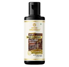 Khadi Organique Shikakai Honey Hair Cleanser Sls And Paraben Free, 210ml
