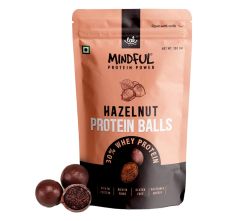 Mindful Hazelnut Protein Energy Balls| 30% Whey Protein