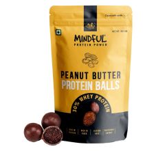 Mindful Peanut Butter Protein Energy Balls| 30% Whey Protein