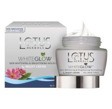 White Glow Skin Whitening and Brightening Nourishing Night Cream 40 gm