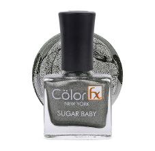 Color Fx Shimmery Matt Gel Long Lasting Nail Enamel, 111 - Green, 9ml