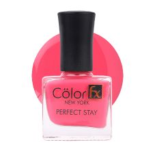 Color Fx Glossy Gel Long Lasting Nail Enamel, 133 - Pink, 9ml
