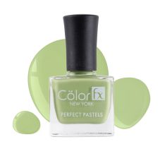 Color Fx Perfect Pastel Long Lasting Glossy Finish 21 Toxin Free Non Yellowing Nail Enamel, 163 - Lime Green, 9ml