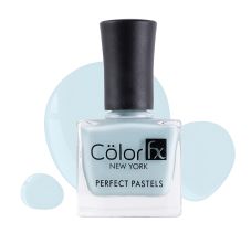 Color Fx Perfect Pastel Long Lasting Glossy Finish 21 Toxin Free Non Yellowing Nail Enamel, 168 - Powder Blue, 9ml
