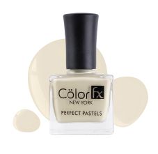 Color Fx Perfect Pastel Long Lasting Glossy Finish 21 Toxin Free Non Yellowing Nail Enamel, 169 - Sage Green, 9ml