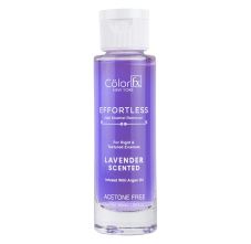 Color Fx Effortless Nail Enamel Remover Acetone Free Argan Oil Infused Hydrating, 50ml