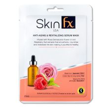 Skin Fx Anti-Ageing & Revitalizing Serum Mask With Rose Flower Oil, 25ml