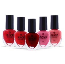 #Shine Passion Reds | High Gloss, 80% More Pigmented Nail Polish Combo 5 In 1