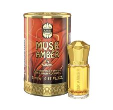 Musk Amber Attar | Woody & Spicy Fragrance | Non-Alcoholic | Long Lasting Attar For Men