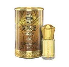Musk Gold Attar | Fruity Floral & Musky Fragrance | Unisex Non-Alcoholic | Long Lasting Attar Men & Women