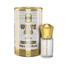 White Oud Attar | Oudh Floral & Woody Fragrance | Unisex Non-Alcoholic | Long Lasting Attar Men & Women