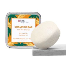 100% Virgin Coconut Oil Shampoo Bar With Tin