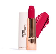 Serum Lipstick Infused with Apricot Oil, Rose Oil, Shea Butter Shade 08 (Nautanki)