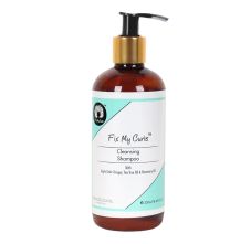 Cleansing Shampoo | For Curly, Wavy, Frizzy Hair | Clarifying Shampoo, Anti-Dandruff, & Itchy Scalp Solution with Apple Cider Vinegar & Tea Tree Oil 250 ml