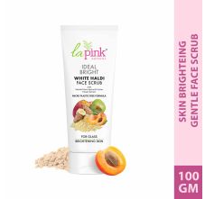 Ideal Bright Face Scrub With White Haldi & Kakadu Plum | Gentle Exfoliation, Brightening & Revitalizing | 100% Microplastic Free Formula | All Skin Types