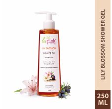 Lily Blossom Shower Gel With White Haldi & Flower Extracts | For Soothing & Calming Skin | 100% Microplastic Free Formulation