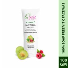 Vitamin C Face Scrub With White Haldi & Gotu Kola | Gentle Exfoliation, Skin Brightening | 100% Microplastic Free Formula | All Skin Types