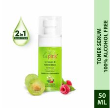 Vitamin C Face Toner Serum With White Haldi, Gotu Kola | For Glowing Bright Skin | 100% Microplastic Free Formula | All Skin Types