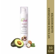 Vitamin E Face Moisturiser With White Haldi, Glow Booster, Oil Free & Lightweight | 100% Microplastic Free Formulation | Suitable For All Skin Types