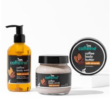 Deep Body Cleansing Trio- Coffee & Almonds
