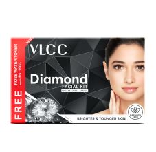 Diamond Facial Kit With Free Rose Water Toner For Skin Purifying Facial