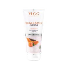 Papaya & Apricot Face Scrub With Gentle Scrub To Remove Dead Skin, Dirt