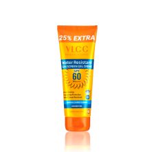 Water Resistant Spf 60 Pa+++ Sunscreen Gel Crème With Niacinamide, Ceramides & Vitamin E
