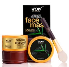 WOW Skin Science Activated Charcoal Face Mask, 200ml