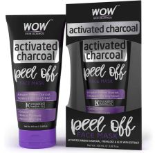 WOW Skin Science Activated Charcoal Peel Off Face Mask, 100ml