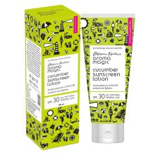 Aroma Magic Cucumber Sunscreen Lotion SPF 30 All Natural Mineral Line, 100ml