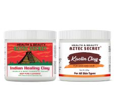 Aztec Secret - Indian Healing Clay + Kaolin Clay Combo, 854gm