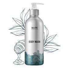 Bare Minimum body wash with all-natural ingredients, Soap-free, No parabens, For all skin types, 250 ML 