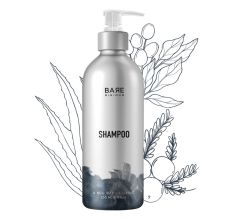 Bare Minimum Gentle Shampoo, All-natural Ingredients, Chemical-free, With Ph-balanced Formula, For All Skin Types, 250ml