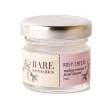 Bare Necessities Rosy Cheeks Makeup Remover and Facial Cleanser, 20ml