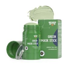 Beardhood Green Tea Cleansing Mask Stick For Face, 40gm