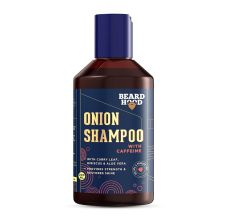 Beardhood Onion Shampoo With Caffeine, 200ml
